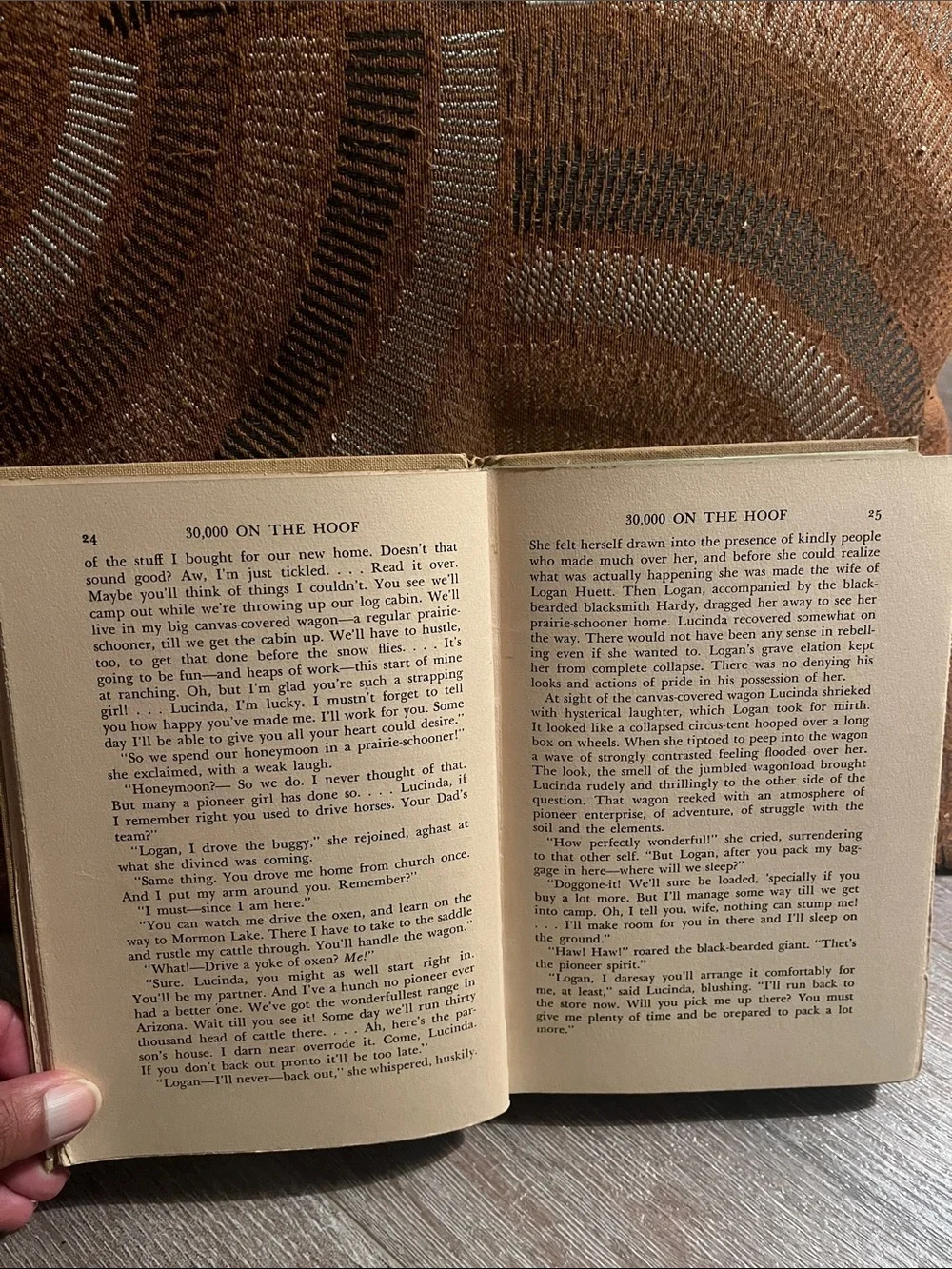 30,000 On the Hoof by Zane Grey 1940